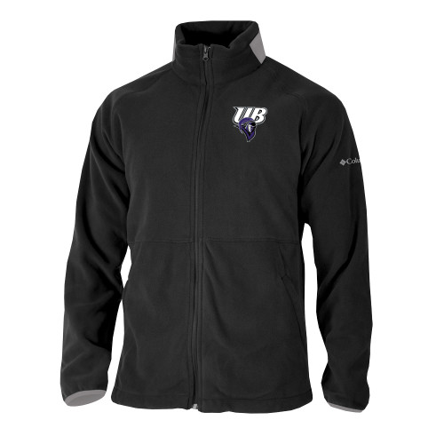  Columbia Black Everest Ridge Fleece Full Zip Jacket - Primary Mark
