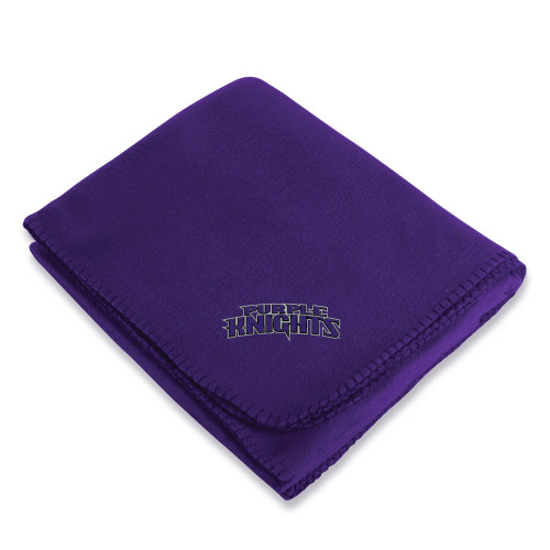  Purple Arctic Fleece Blanket - Purple Knights