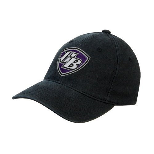  Black Flexfit Structured Low Profile Hat - UB Shield