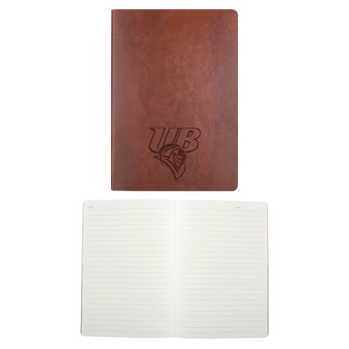  Fabrizio Brown Soft Cover Journal - Primary Mark Engraved