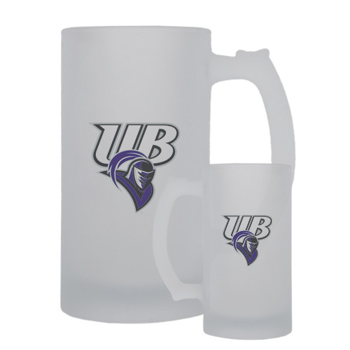  Full Color Decorative Frosted Glass Mug 16oz - Primary Mark