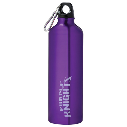  Venture Aluminum Purple Bike Bottle 26oz - Purple Knights Engraved