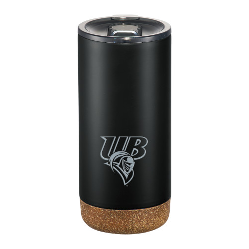  Valhalla Vacuum Insulated Black Tumbler 16oz - Primary Mark Engraved