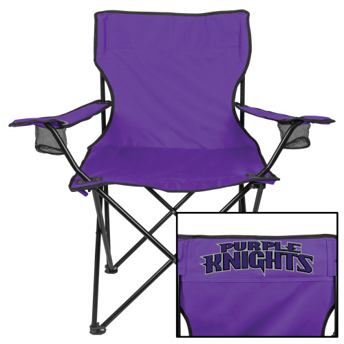 Bridgeport Deluxe Purple Captains Chair