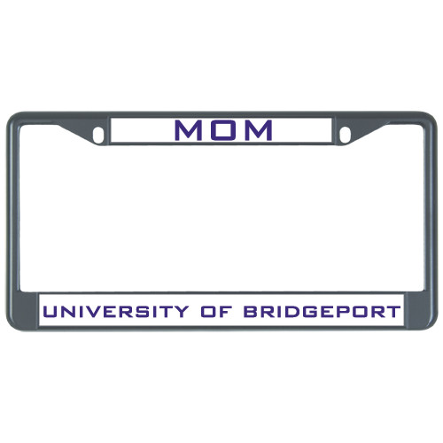  Mom Metal License Plate Frame in Black - Mom