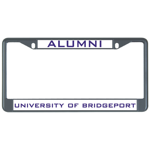  Alumni Metal License Plate Frame in Black - Alumni