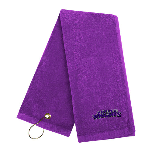  Purple Golf Towel - Purple Knights