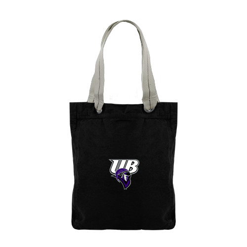  Allie Black Canvas Tote - Primary Mark