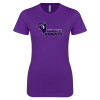 Thumbnail image for  Next Level Womens Purple Boyfriend Tee