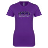 Thumbnail image for  Next Level Womens Purple Boyfriend Tee