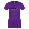 Thumbnail image for  Next Level Womens Purple Boyfriend Tee