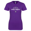 Thumbnail image for  Next Level Womens Purple Boyfriend Tee