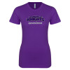 Thumbnail image for  Next Level Womens Purple Boyfriend Tee