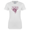 Thumbnail image for  Next Level Womens White Boyfriend Tee