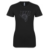 Thumbnail image for  Next Level Womens Black Boyfriend Tee