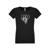 Thumbnail image for  Next Level Girls Black Fashion Fit T Shirt