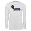 Thumbnail image for  Under Armour White Long Sleeve Tech Tee