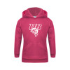 Thumbnail image for  Youth Hot Pink Fleece Hoodie