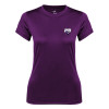 Thumbnail image for  Womens Purple Performance Tee