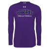 Thumbnail image for  Under Armour Purple Long Sleeve Tech Tee