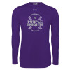 Thumbnail image for  Under Armour Purple Long Sleeve Tech Tee