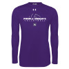 Thumbnail image for  Under Armour Purple Long Sleeve Tech Tee