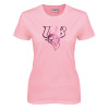 Thumbnail image for  Womens Pink Short Sleeve Tee