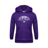 Thumbnail image for  Youth Purple Fleece Hoodie