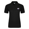 Thumbnail image for  Womens Silk Touch Black Pique Polo