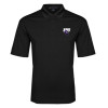 Thumbnail image for  Black Performance Fine Jacquard Polo