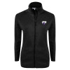 Thumbnail image for  Womens Black Heather Fleece Jacket