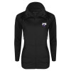Thumbnail image for  Womens Black Sport Wick Stretch Full Zip Jacket