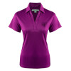 Thumbnail image for  Womens Purple Performance Fine Jacquard Polo