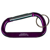 Thumbnail image for  Purple Carabiner with Split Ring
