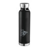 Thumbnail image for  Thor Copper Vacuum Insulated Black Bottle 22oz