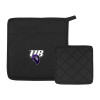 Thumbnail image for  Quilted Canvas Black Pot Holder