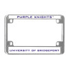 Thumbnail image for  Metal Motorcycle License Plate Frame in Chrome