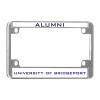 Thumbnail image for  Metal Motorcycle License Plate Frame in Chrome