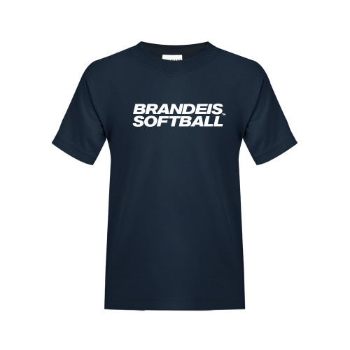  Youth Navy T Shirt - Softball