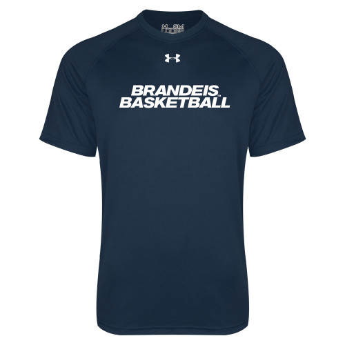  Under Armour Navy Tech Tee - Basketball