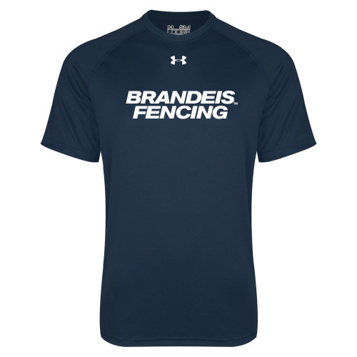  Under Armour Navy Tech Tee - Fencing