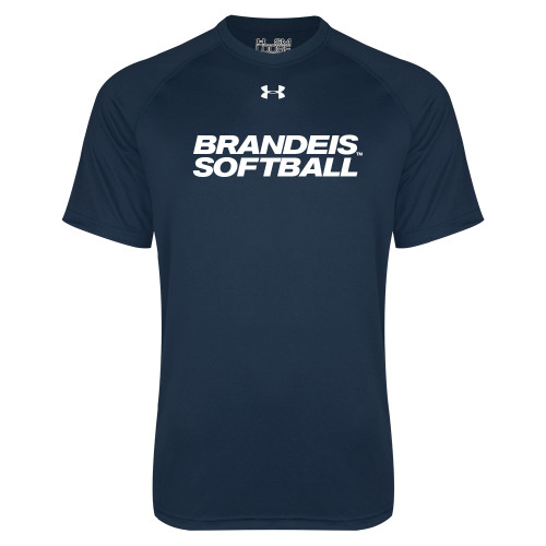  Under Armour Navy Tech Tee - Softball