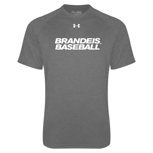  Under Armour Carbon Heather Tech Tee - Baseball