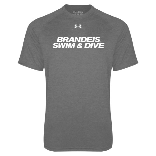  Under Armour Carbon Heather Tech Tee - Swim & Dive