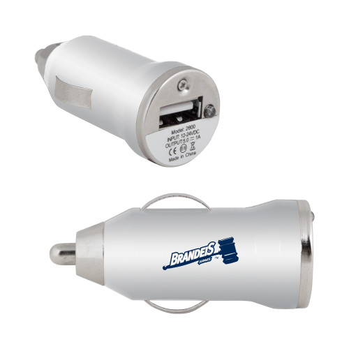  On the Go Silver Car Charger - Primary Mark