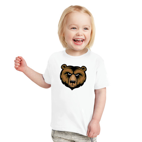  Toddler White T Shirt - Bear