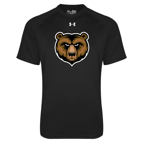  Under Armour Black Tech Tee - Bear