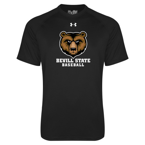  Under Armour Black Tech Tee - Baseball