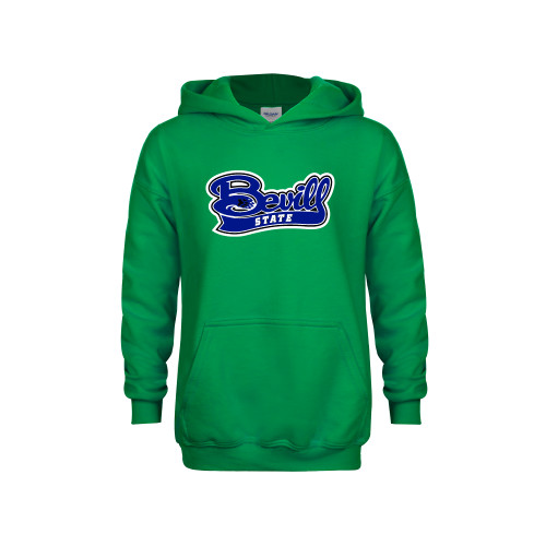  Youth Kelly Green Fleece Hoodie - Bevill State