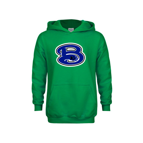 Youth Kelly Green Fleece Hoodie - B
